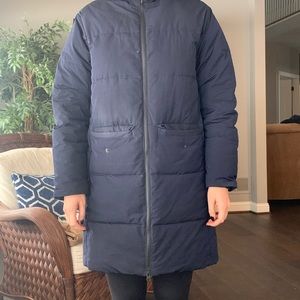 Everlane Navy Blue Winter Jacket